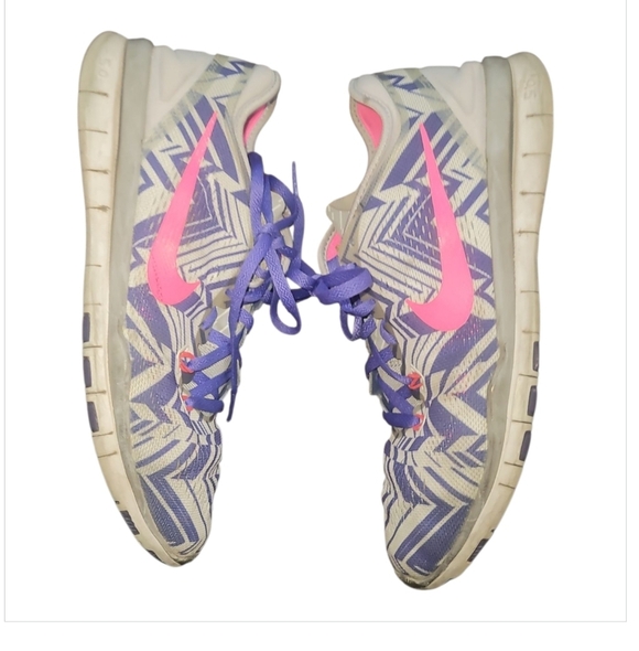 nike 5.0 purple Pink Athletic running Shoes - Picture 6 of 7